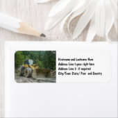 Big Yellow Bulldozer Tractor Heavy Equipment Etiket (Insitu)