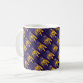 "Big Yellow May" Tiled Wet Fly Trout Fly Mug (Devant gauche)