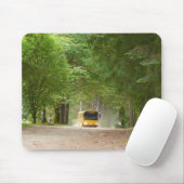 Big Yellow School Bus Muismat (Met muis)