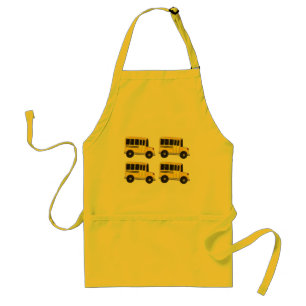 Big Yellow School Bus Teacher Driver Education Standaard Schort