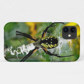 Big Yellow Spider iPhone 5 Hoesje (Achterkant (horizontaal))