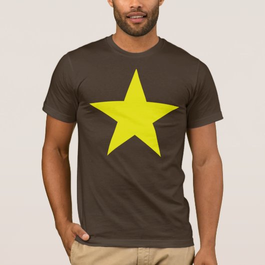 Big Yellow Star T-shirt (Voorkant)