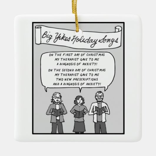 Big Yikes Ornement : 12 Jours de Noël (Devant)