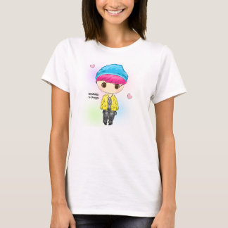 [BIGBANG] LE T-SHIRT DES FEMMES DE G-DRAGON CHIBI