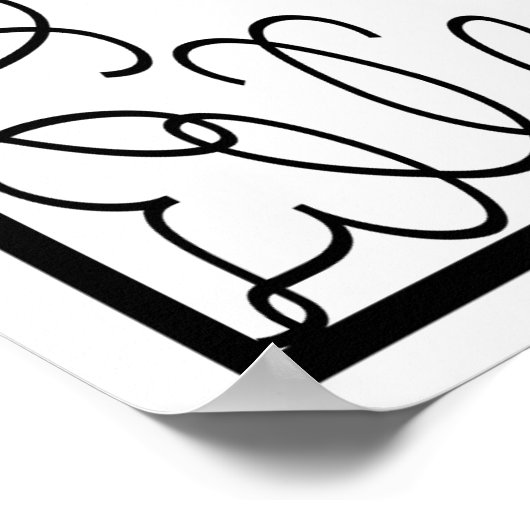 Bigbord Sparkle stuurt poster af (Hoek)