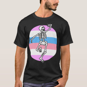 Bigender Gay Skeleton Nonbinary Geslacht T-shirt