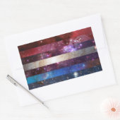 Bigender nevel vlag stickers (Envelop)