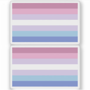 Bigender Pride Sticker