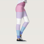 Bigender Pride-vlag Leggings (Rechts)