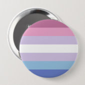Bigender Pride-vlag Ronde Button 4,0 Cm (Voorkant /achterkant)
