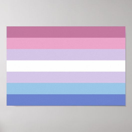 Bigender trots poster (Voorkant)