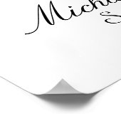 Bigerprint Tree Guestbook Poster (Hoek)