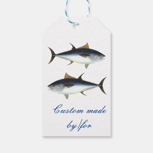 Bigeye Tuna Style Thunder_Cove Cadeaulabel (Achterkant)