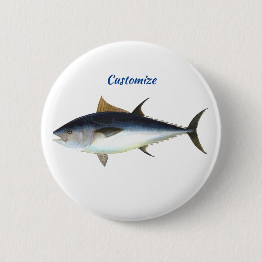 Bigeye Tuna Style Thunder_Cove Ronde Button 5,7 Cm (Voorkant)
