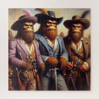 Bigfoot 3 Musketiers Legpuzzel