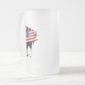 Bigfoot 4 juli.b matglas bierpul (Voorkant links)