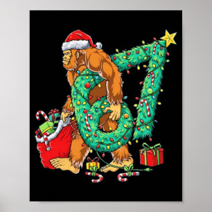 Bigfoot 67 Meme Kerstboom 67 Verkoop Lifestyle 1 Poster