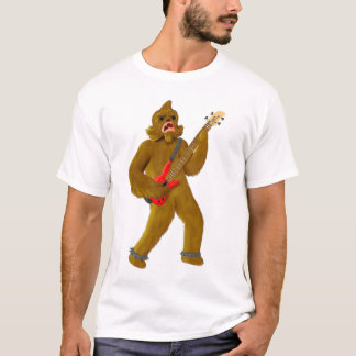 Bigfoot afspelen t-shirt