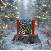 Bigfoot aka Sasquatch Thema Kerstmis Groot Cadeauzakje