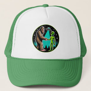Bigfoot Alien Alliance - Grappige Scifi Cryptid Trucker Pet