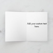 Bigfoot Alien UFO Cryptid Encounter Paranormal  Kaart (Binnen)