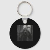 Bigfoot Alien Ufo Selfie Funny Sasquatch Meme Men  Sleutelhanger (Voorkant)