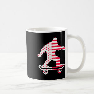 Bigfoot America Vlag Skateboarders Skateboarden Koffiemok
