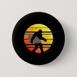 Bigfoot Arrowhead Hunting Indian Arrowhead Ronde Button 5,7 Cm