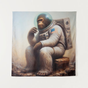 Bigfoot Astronaut Wandkleed