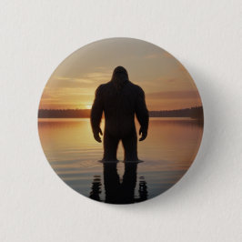Bigfoot at Sunset Lake Ronde Button 5,7 Cm