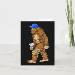 Bigfoot Badminton Shuttle Kunst Sporten Kaart