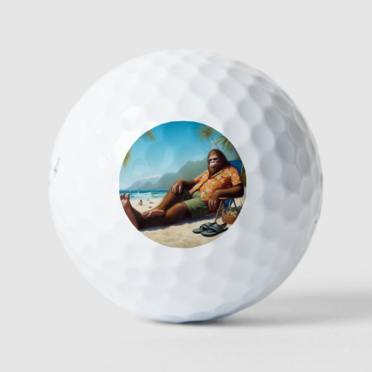 Bigfoot Beach Golfballen (Voorkant)
