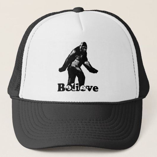 Bigfoot Believe Trucker Pet (Voorkant)