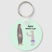 Bigfoot Believes in You Keychain (Voorkant)