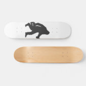 Bigfoot biersilhouet skateboard (Horizontaal)