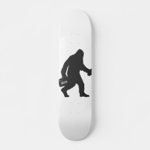Bigfoot biersilhouet skateboard