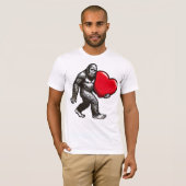 Bigfoot Big Heart T-shirt (Voorkant volledig)