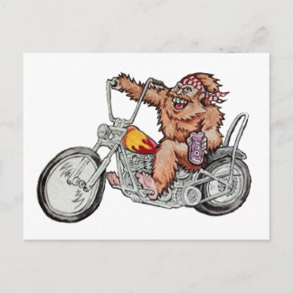 Bigfoot Biker Briefkaart
