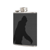 Bigfoot Black Silhouette Carbon Fiber Style Heupfles (Links)