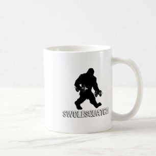Bigfoot Bodybuilding Hantelegewichten Sasquatch Li Koffiemok