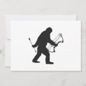Bigfoot Boogschutter silhouet Kaart (Achterkant)