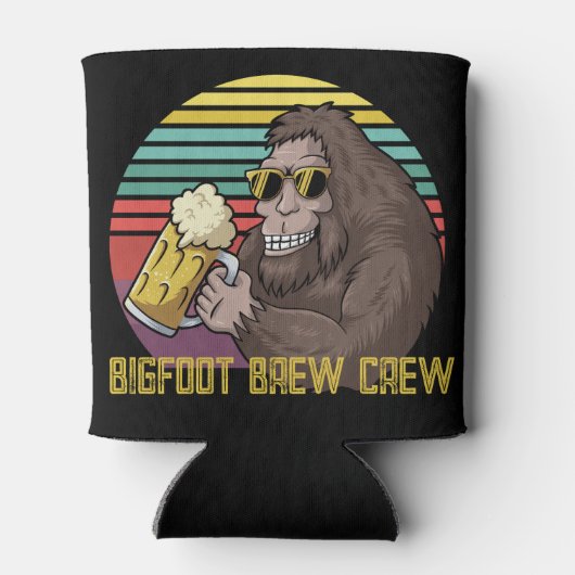 Bigfoot Brew Crew Blikjeskoeler (Achterkant)