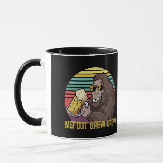 Bigfoot Brew Crew Coffee Mug (Gauche)