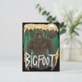 Bigfoot Briefkaart (Staand voorkant)