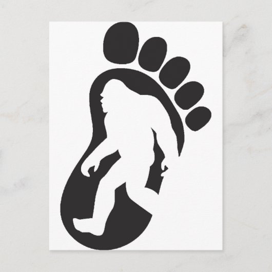 Bigfoot Briefkaart (Voorkant)