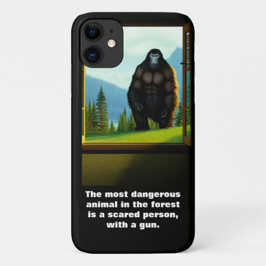 Bigfoot Buiten Case-Mate iPhone Case (Achterkant)
