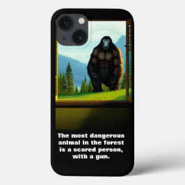 Bigfoot Buiten iPhone 13 Hoesje
