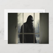 Bigfoot buiten mijn raam! briefkaart (Voorkant / Achterkant)