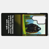 Bigfoot Buiten Samsung Galaxy Hoesje (Achterkant horizontaal)