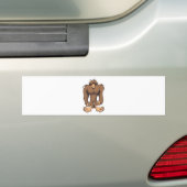 BIGFOOT BUMPERSTICKER (Op auto)